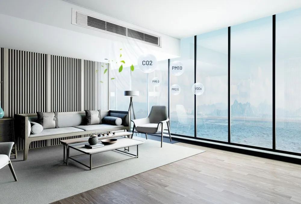 Giải pháp cảm biến hệ thống không khí trong lành hình khối