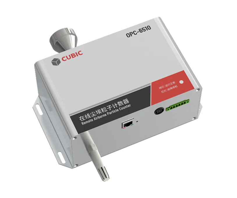 Máy đếm hạt trực tuyến 28.3lpm không có màn hình OPC-6510